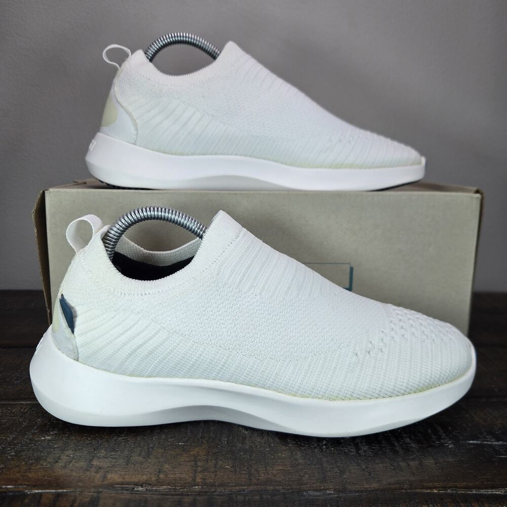 Vessi Everyday Move Slip On Womens Size 6 Waterproof Shoes Sneakers Polar White